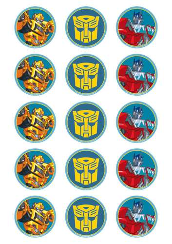 Transformers Cupcake Images - Click Image to Close